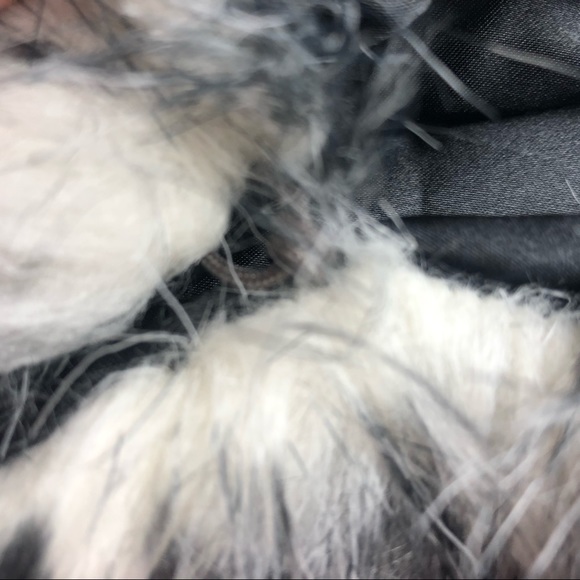 Jack by BB Dakota Black and White Faux Fur Vest - Picture 4 of 8